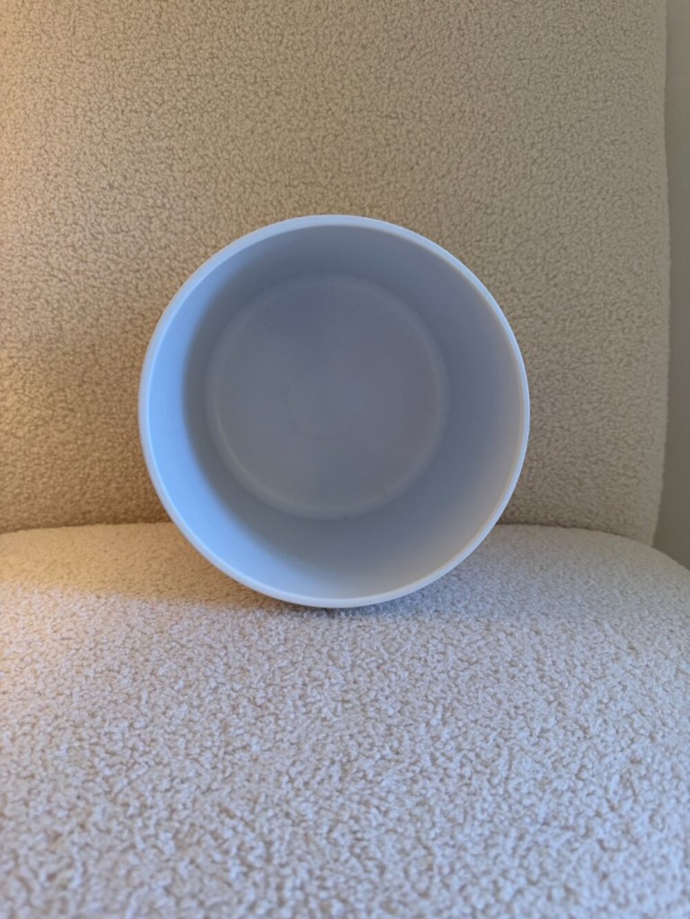 NWT! Ribbed Ceramic Round Planter Pot - Picture 6 of 6
